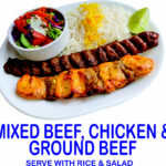 Donair Surrey - Mixed Beef Chicken And Ground Beef Kebab Surrey BC Mr Greek Donair near Surrey BC